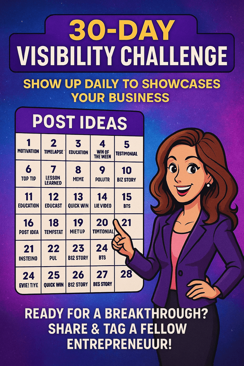 30 day visibility challenge