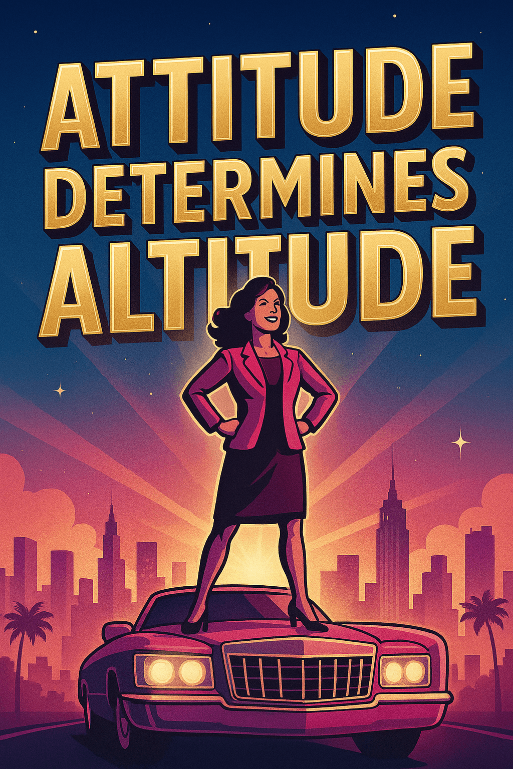 Attitude determines altitude style image